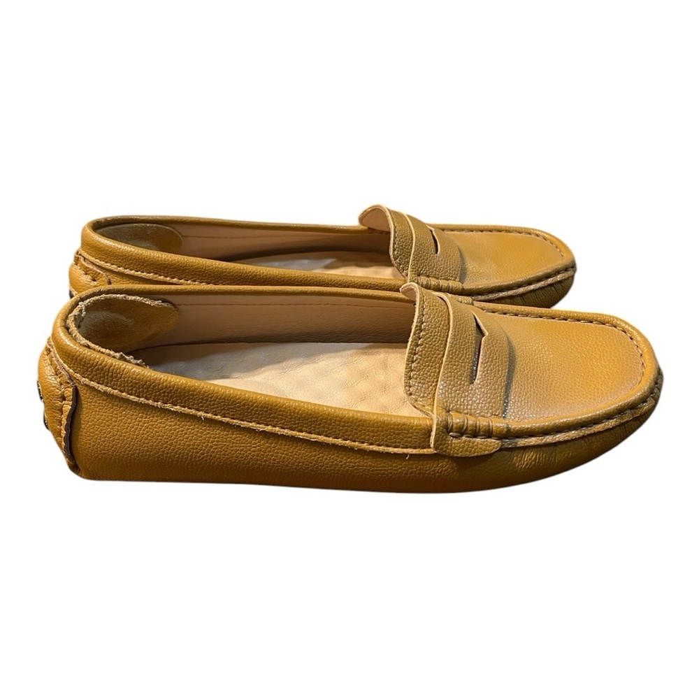 Artisure Tan Leather Driving Loafers Cushioned Insoles Size 8.5 - Picture 6 of 11